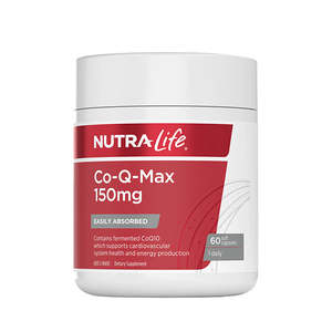 Nutralife: Nutralife CoQ10 Max 150mg 60s