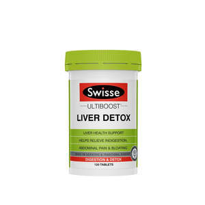Swisse: Swisse Ultiboost Liver Detox 120 Tablets