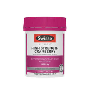 Swisse High Strength Cranberry 25000mg 90s