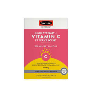 Swisse: Swisse Ultiboost High Strength Vitamin C 60 Effervescent Tablets
