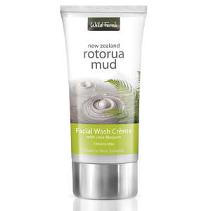 Wild Fern: Wild Ferns Rotorua Mud Facial Wash With Lime Bloss 130ml