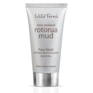 Wild Ferns Rotorua Face Mask with Aloe Vera and Cucumber 80ml