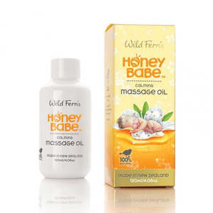 Wild Fern: Wild Fern honey babe massage oil 120ml