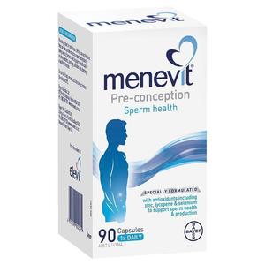 Man: Menevit Male Fertility Supplement Capsules 90 pack (90 days)