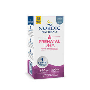 Brain: Nordic Naturals Prenatal DHA 180s