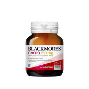 Heart: Blackmores CoQ10 150mg High Potency 30 Capsules