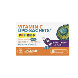 LIPOSHELL Vitamin C Lipo-Sachets® For Kids 30 Pack