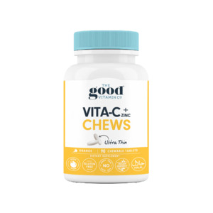 The Good Vitamin Co Good Vitamin C + Zinc - Chewable Ultra Thin