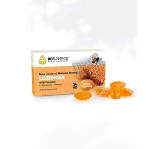 Immune 1: BeeVantage Lozenges Manuka Honey and Propolis 15 lozenges