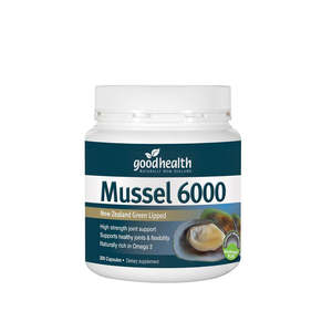 Joint: Good Health Mussel 6000mg 300 Capsules