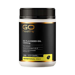 Joint: GO Healthy Go Flaxseed Oil 1500mg 210 Capsules