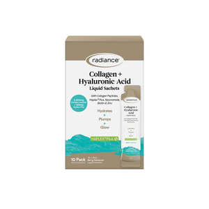 Radiance Brand: Radiance collagen + Hyaluronic Acid liquid sachets 10*25ml