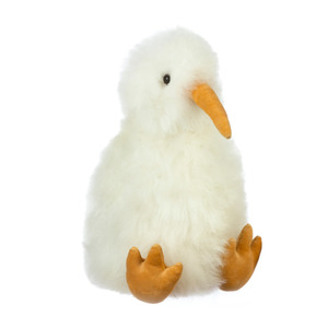 Auskin Alpaca Toy Kiwi 15cm Ivory