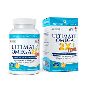 Liposomal: Nordic Naturals Ultimate Omega 2X Teen Omega 60s
