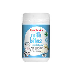 Baby Kids: Healtheries Milk Bites Vanilla 50