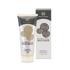 Natures Beauty: Natures Beauty New Zeland Thermal Mud Mask 200g
