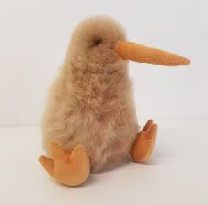 Auskin Toy Kiwi Light Brown 15cm