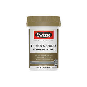 Swisse Ultiboost Ginkgo & Focus 50t