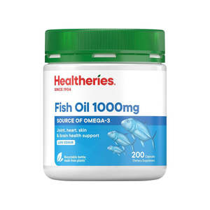 Healtheries Fish Oil 1000mg 200 C