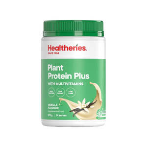 New Collection: Healtheries Plant Protein Plus Vanilla 375g