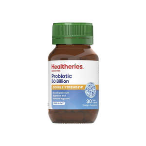Probiotics 1: Healtheries Probiotic 50 Billion 30c