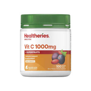 New Collection: Healtheries Vit C 1000mg with Superfruits 100c