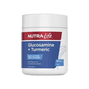 Nutralife Glucosamine + Turmeric 60c