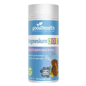 SUPPLEMENT: Good Health - Magnesium Kids  100 chewable tabs