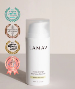 Lamav Cleansers: LAMAV Sweet Orange Balancing Cleanser | 100ml