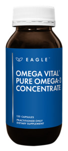 Omega Foods: Eagle Omega Vital Pure Omega-3 Concentrate 120's
