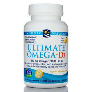 Nordic Ultimate Omega-D3 60 Capsules