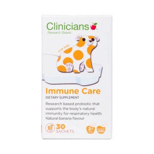 Clinicians Children's Immune Care 30 Sachets