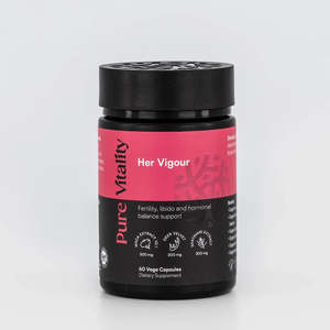 Womens Health Well Being: Pure Vitality Her Vigor Vitality 700mg 60caps