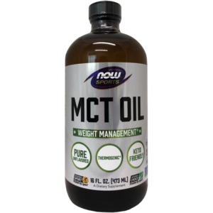 Weight Management Metabolic Syndrome: Now Sports Pure MCT Oil 473ml