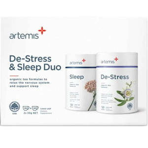 Teas Drinks: *Artemis De-Stress & Sleep Duo pack
