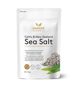 Food Bars: Harker Herbals Celtic Sea Salt With Kelp 300gm