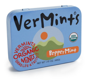Food Bars: VerMints Peppermint 40gm