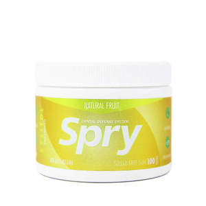 Toothpaste Dental Care: Spry Sugar-free Chewing Gum Natural Fruit 100's