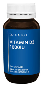 Eagle Vitamin D3 1000IU 240's