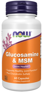 NOW Glucosamine & MSM 60's