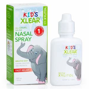 Allergy Hayfever: XLEAR Xylitol Kids Nasal Spray 22ml