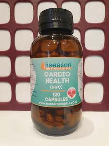 Circulation Heart: Inseason Herbals Cardio Health 120caps