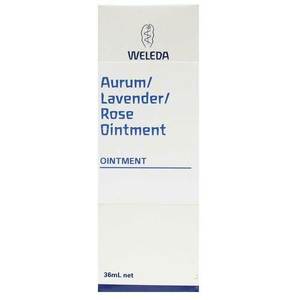 Circulation Heart: Weleda Aurum Lavender Rose Ointment 36m