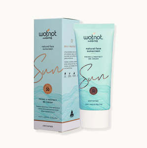 Sun Care: *Wotnot Natural Face Sunscreen & BB Cream SPF30+ Untinted