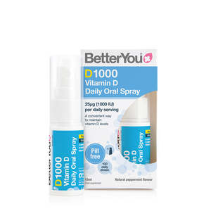 Sun Care: BetterYou Vitamin D3 1000 Oral Spray 15ml