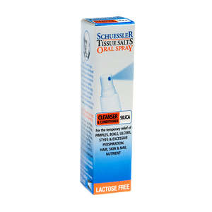 Schuessler Tissue Salts Silica Spray
