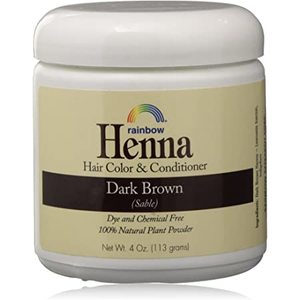 Hair Dyes: *RR Henna Persian Dark Brown 113gm