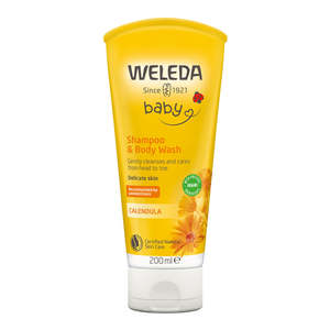 Baby Bathing Changing: Weleda Calendula Baby Shampoo and BodyWash 200ml