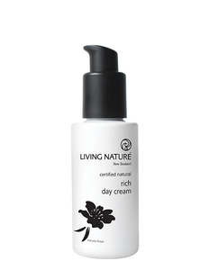 Moisturisers: Living Nature Rich Day Cream 60ml