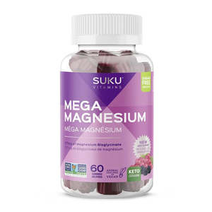 Muscle Pain Cramp: SUKU Mega Magnesium 50gummies